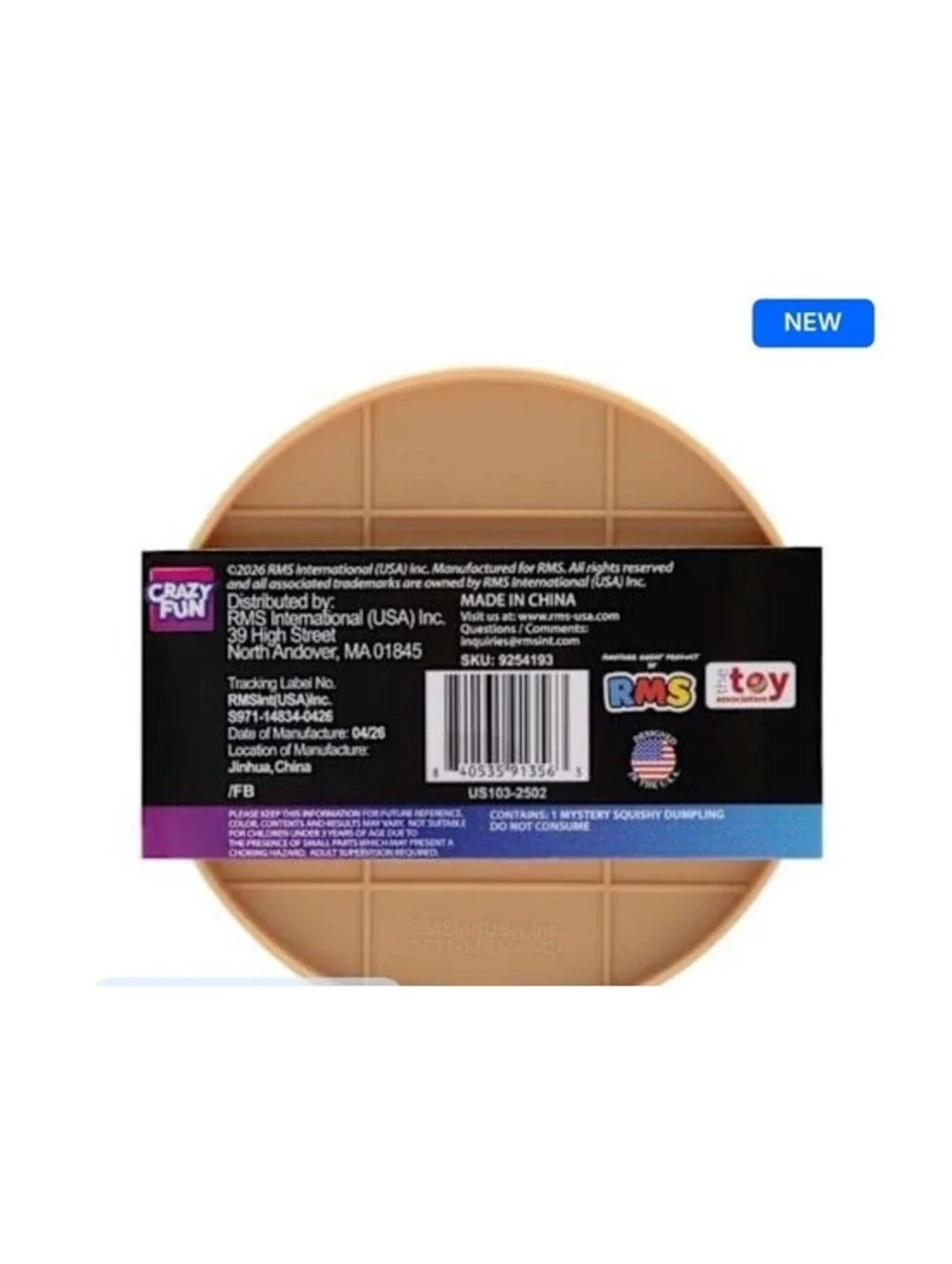 Rms Crazy Fun Neon Tie Dye Edition Dumpling Squishy